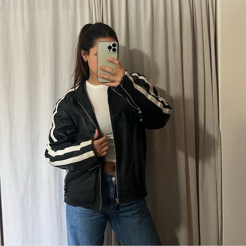 Vintage leather jacket